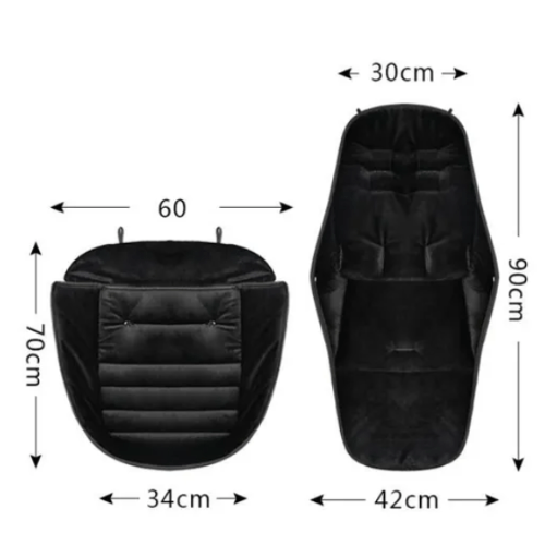 Chancelière poussette | Coupe - Vent Doublure en Polaire Chaude pour Hiver BébéWinter™ - MA PLANETE BEBE