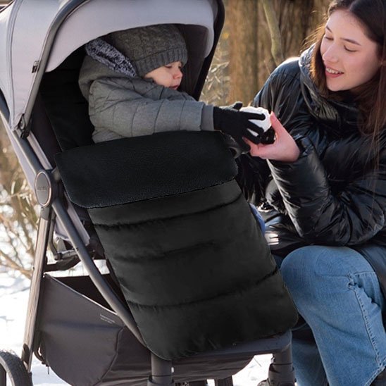 Chancelière poussette | Coupe - Vent Doublure en Polaire Chaude pour Hiver BébéWinter™ - MA PLANETE BEBE