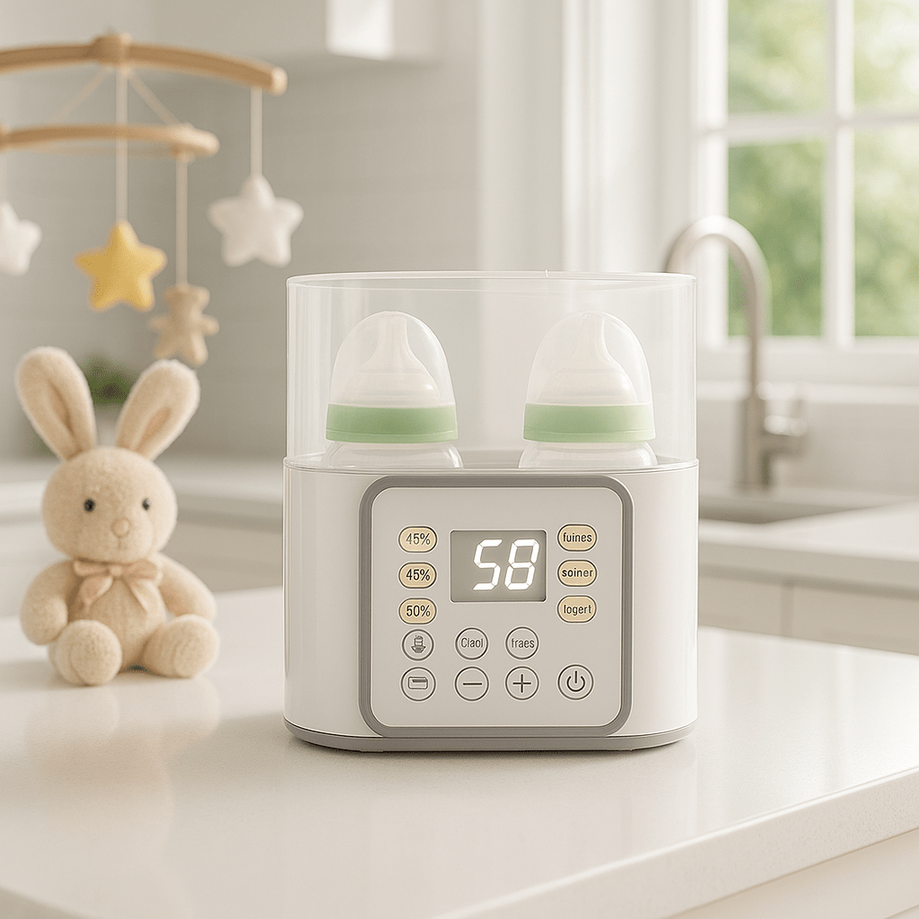 Chauffe Biberon BébéEasy™ - Réchauffage Rapide et Sécurisé pour Repas de Bébé - MA PLANETE BEBE