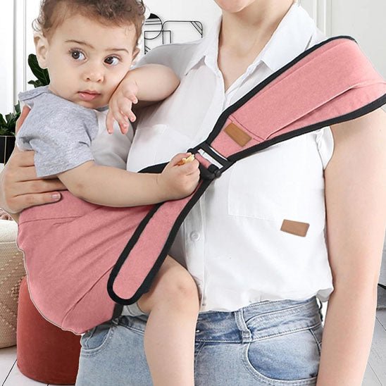 echarpe-porte-bebe-ergonomique-rose