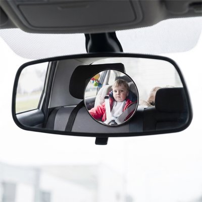 Miroir voiture pour bebe installation sur appui tête