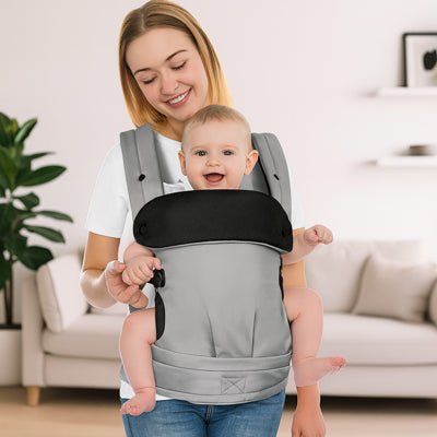 porte bébé naissance physiologique gris