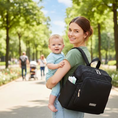 sac à dos à langer waterproof | bébéSoboba™ - MA PLANETE BEBE