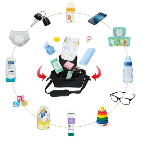 Sac pour bebe poussette - BébéBag™ - MA PLANETE BEBE