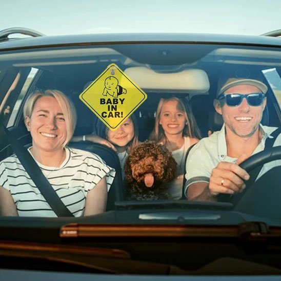 Bebe a bord | Stickers pour la sécurité des enfants Voiture BébéSécurité™ - MA PLANETE BEBE