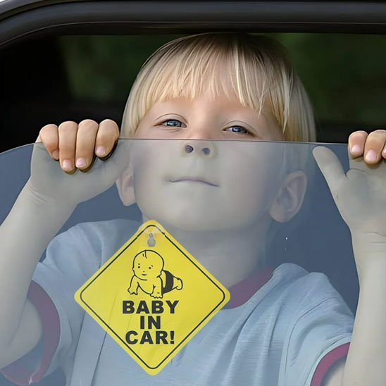 Bebe a bord | Stickers pour la sécurité des enfants Voiture BébéSécurité™ - MA PLANETE BEBE