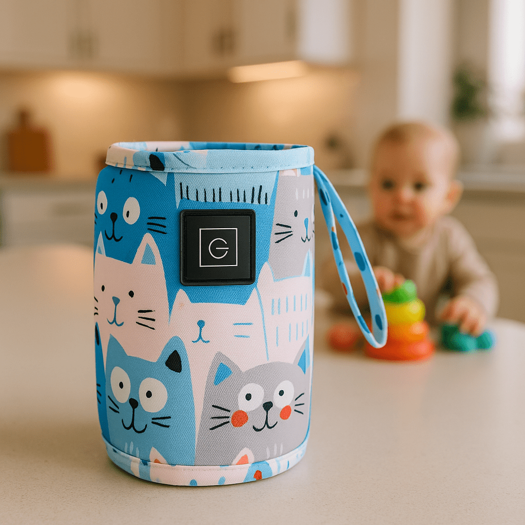 Chauffe biberon nomade - port USB - BébéVoyage™ - MA PLANETE BEBE
