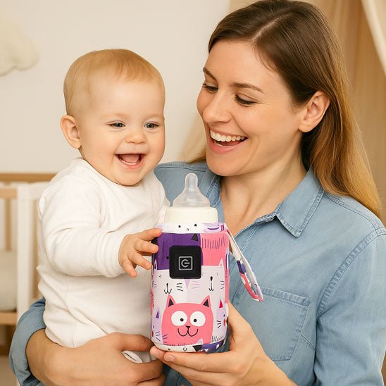 Chauffe biberon nomade - port USB - BébéVoyage™ - MA PLANETE BEBE