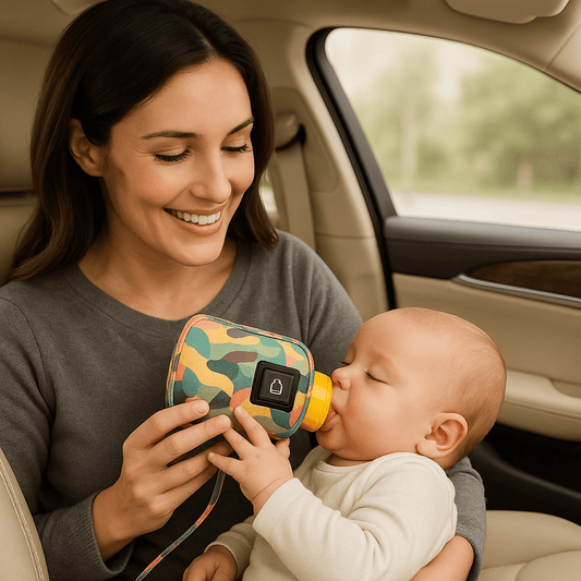 Chauffe biberon voiture portable - BébéCamouflage™ - MA PLANETE BEBE