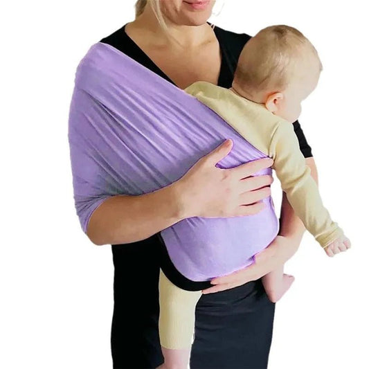  echarpe-de-portage-coton-pour-bébé-violet-et-noir 