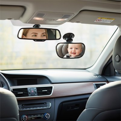 Miroir pour bebe voiture | Vision Sécurisée BébéVue360™ - MA PLANETE BEBE