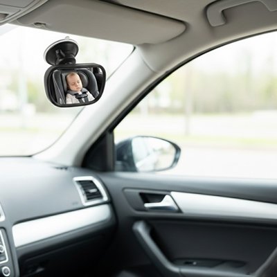 Miroir pour bebe voiture | Vision Sécurisée BébéVue360™ - MA PLANETE BEBE