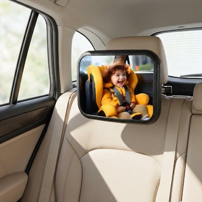 Miroir voiture pour bebe | Sécurité voiture enfant BébéSécure™ - MA PLANETE BEBE