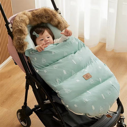 Poussette Chanceliere | BébéDouceur™ en polaire pour nouveau - né - MA PLANETE BEBE
