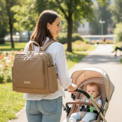 sac à dos à langer waterproof | bébéSoboba™ - MA PLANETE BEBE