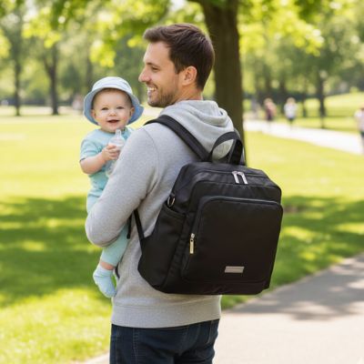 sac à dos à langer waterproof | bébéSoboba™ - MA PLANETE BEBE