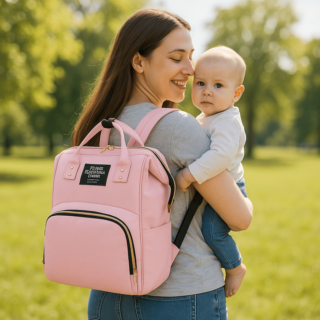 Sac a langer bebe sac à dos - BébéMommy™ - MA PLANETE BEBE