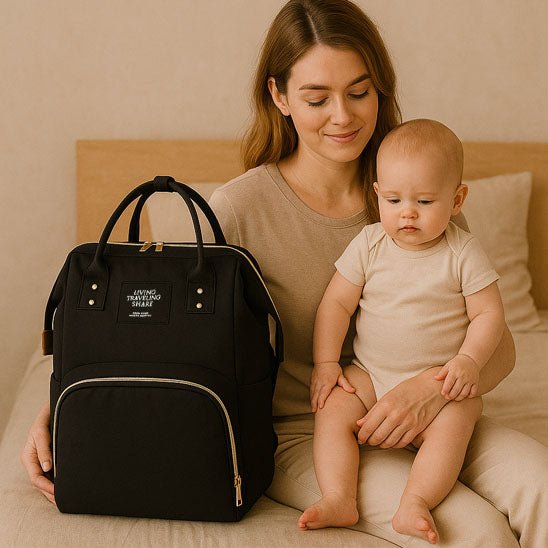 Sac a langer bebe sac à dos - BébéMommy™ - MA PLANETE BEBE