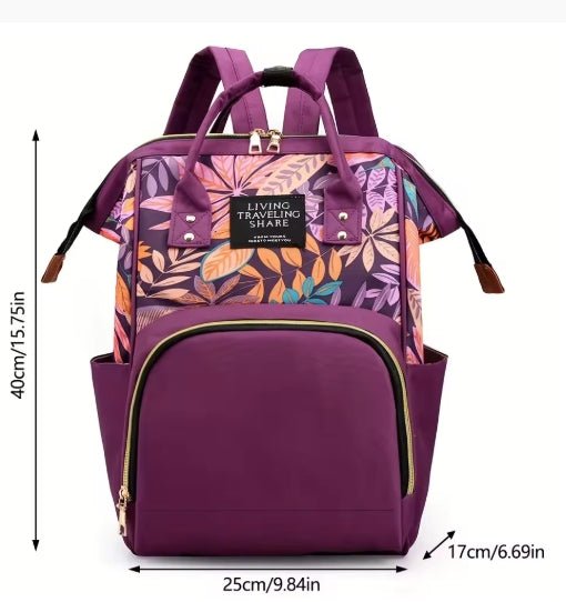 Sac a langer - Sac a dos | Multifonction Isotherme BébéFlowers™ - MA PLANETE BEBE