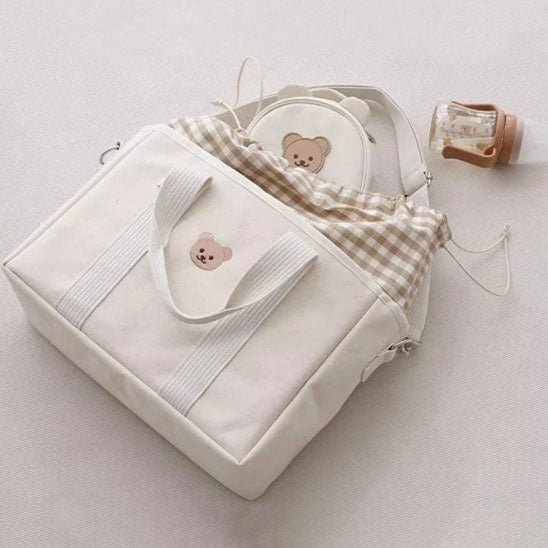 Sac à langer - Sac de maternité multifonctions - Oursons™ - MA PLANETE BEBE