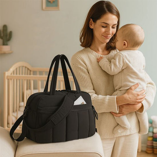sac-a-langer-voyage-sac-de-maternite-noir
