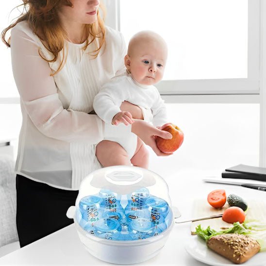 Sterilateur biberon pour micro - ondes - BébéFlytise™ - MA PLANETE BEBE