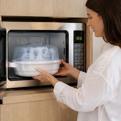 Sterilisateur biberon | BébéClean™Ultra-rapide - MA PLANETE BEBE