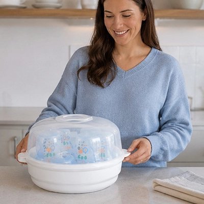 Sterilisateur biberon | BébéClean™Ultra-rapide - MA PLANETE BEBE