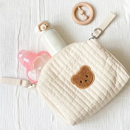 trousse de toilette bebe poussette - BébéOursbrun™ - MA PLANETE BEBE